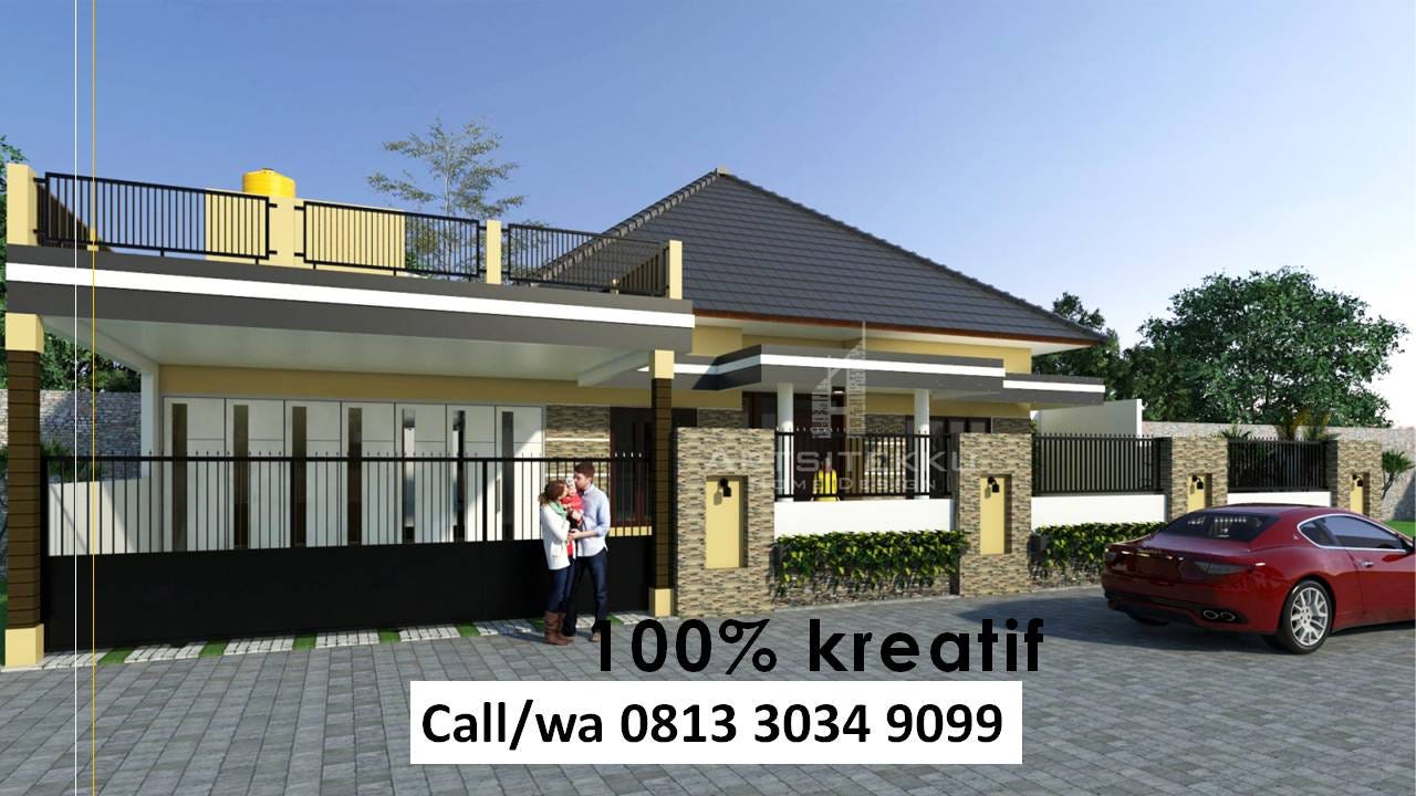 Call Wa 0813 3034 9099 Eksterior Rumah Minimalis Lumajang By Jasa Desain Kota Malang Medium