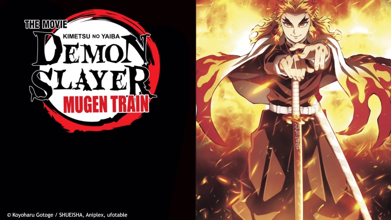 F U L L Anime Watch Demon Slayer Kimetsu No Yaiba The Movie Mugen Train By Claudette Louineaux Demon Slayer The Movie Medium