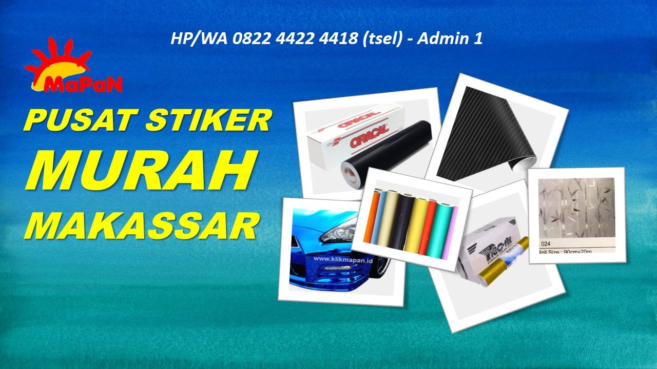 Hp 0822 4422 4418 Stiker Motor Makassar Call 0822 4422 4419