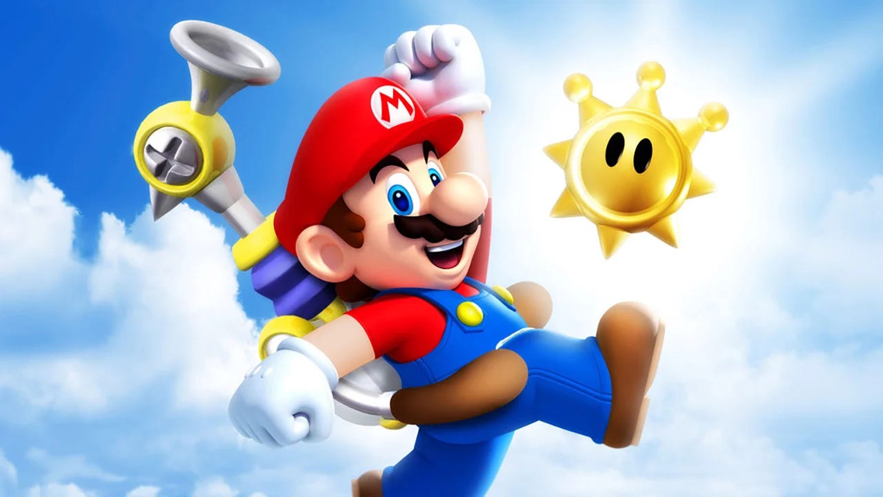 super mario sunshine toys