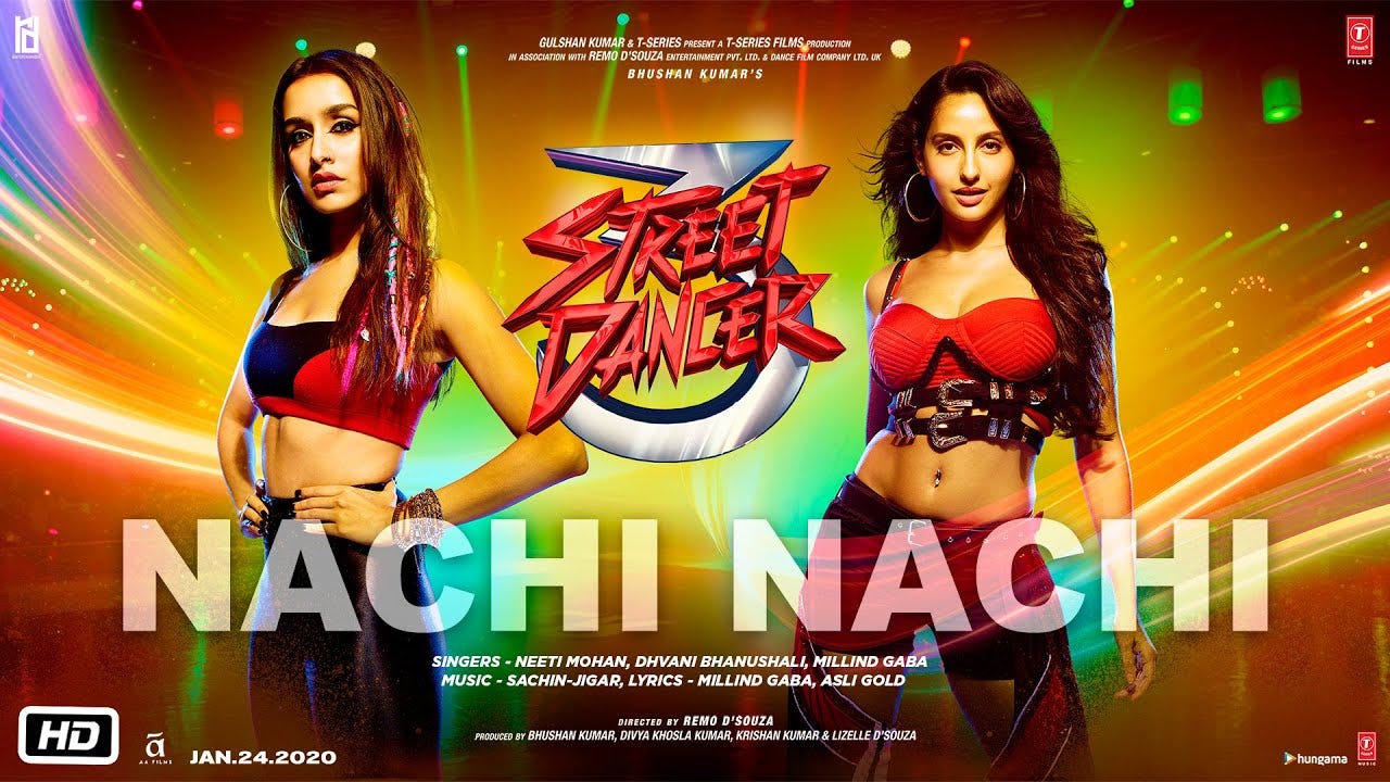 Nachi Nachi Song Lyrics Street Dancer 3d Avanish Gupta Medium