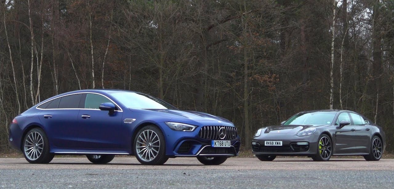 Porsche Panamera Turbo S E Hybrid Vs Merecedes Amg Gt63 S 4 Door Coupe