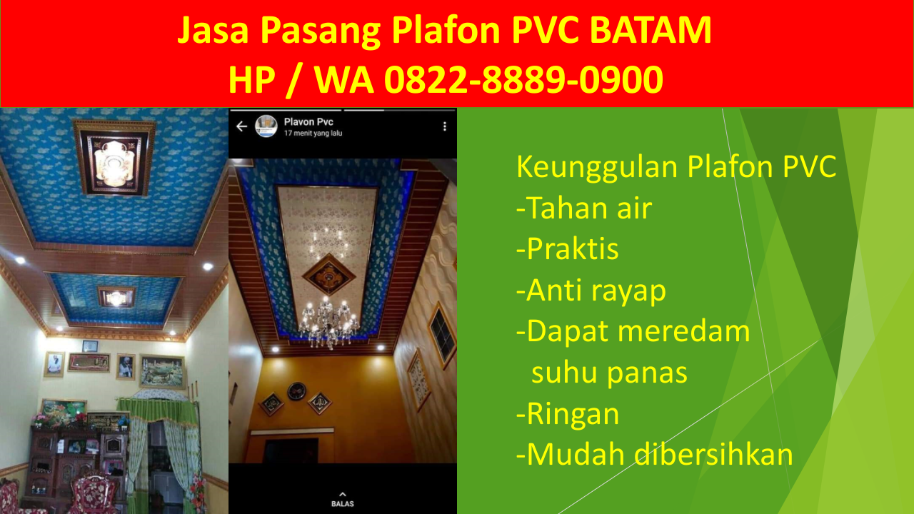 Hub Hp Wa 0822 8889 0900 Tsel Jasa Pasang Gypsum Batam