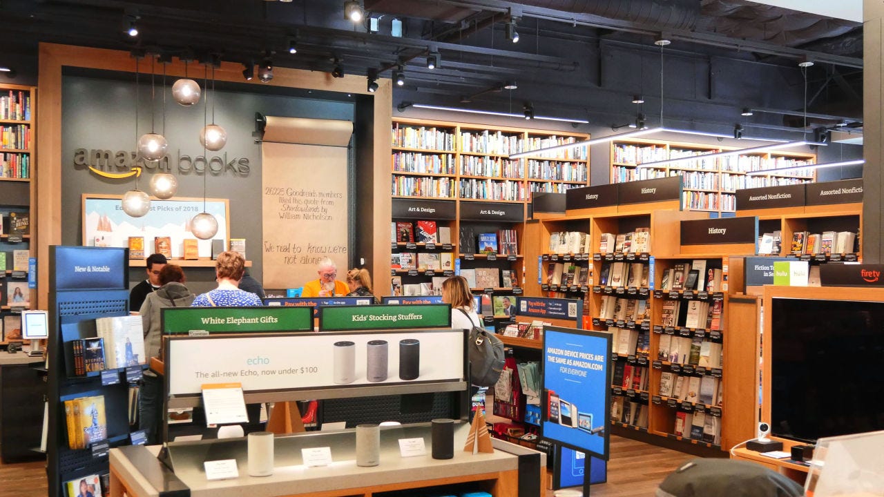 Amazon first crushed all bookstores and then opened one