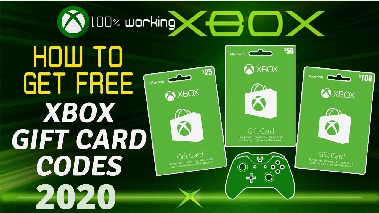 xbox game cards free