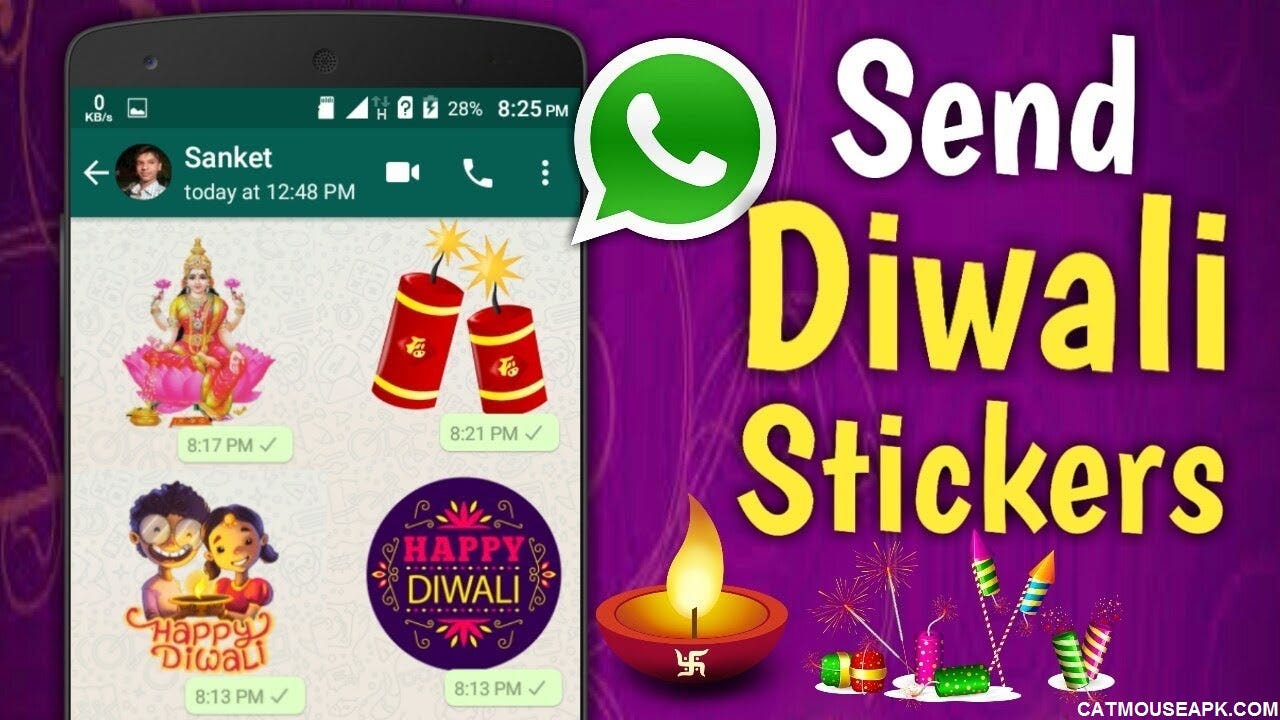 Best Whatsapp Diwali Stickers App For The Android Phones
