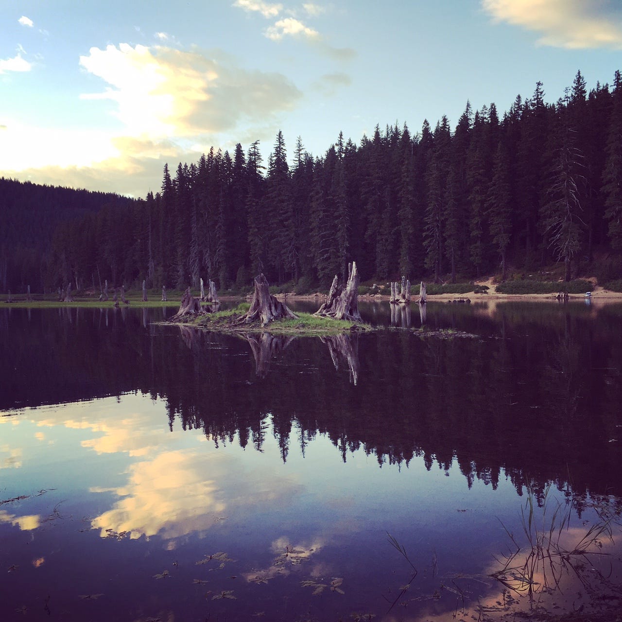 Goose Lake, WA. Getting There Map and Directions —… by M.H. Curl