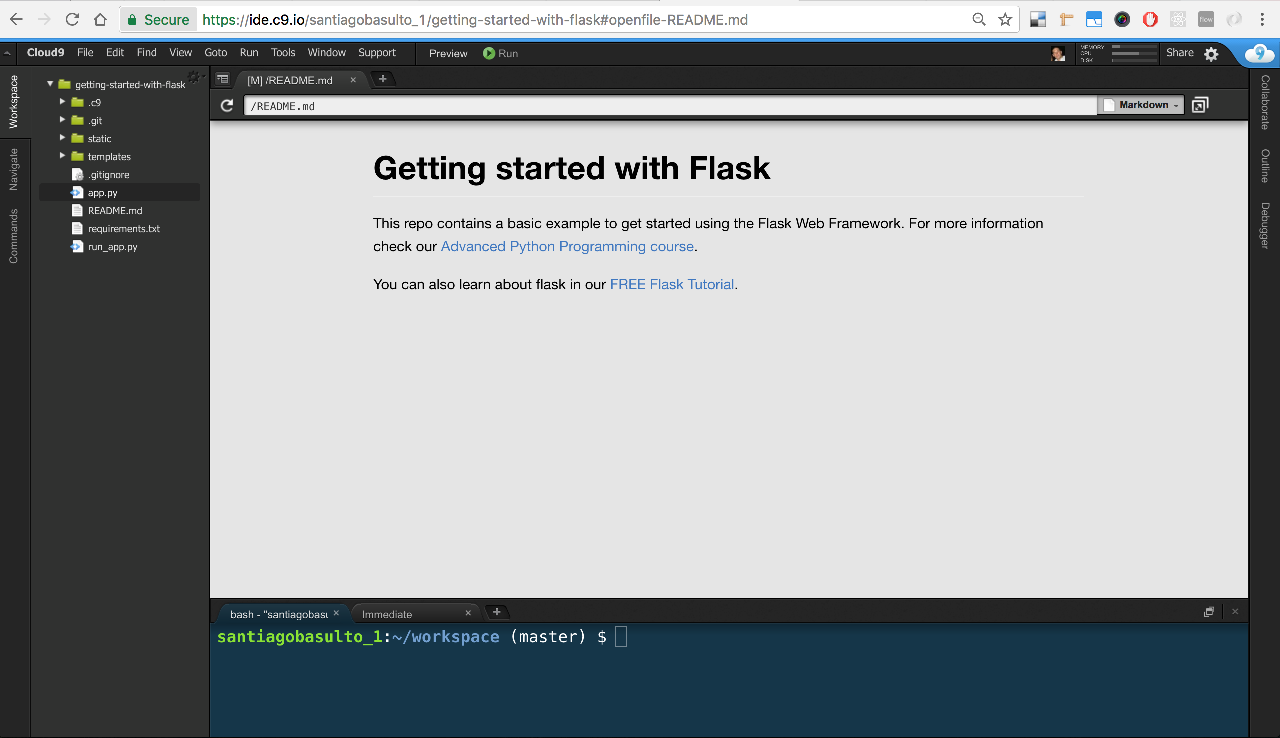 Getting Started with Flask