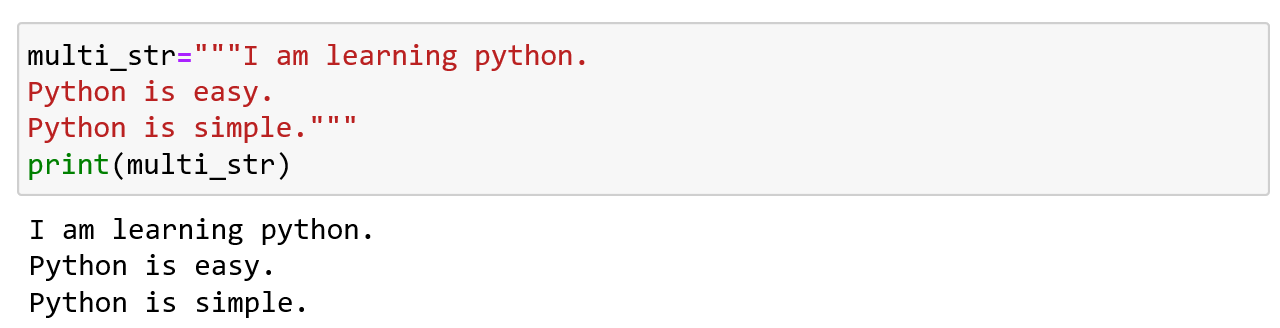 String Manipulation in Python. As we discussed earlier on what is… | by ...