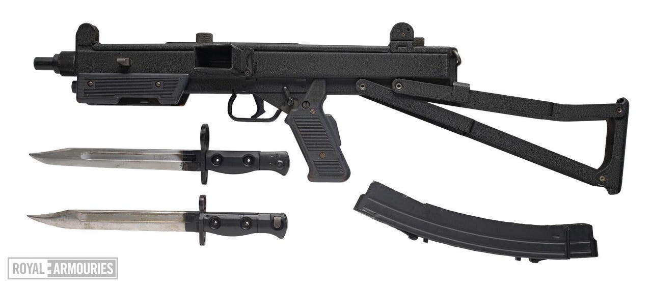The Sterling S11 Was A Submachine Gun With A Bayonet By War Is Boring War Is Boring Medium