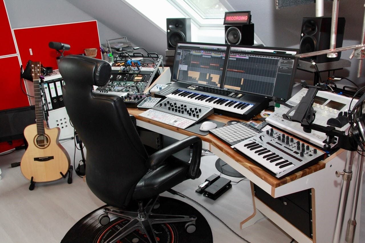 The Perfect Music Studio Desk Alexander Jenkins Medium
