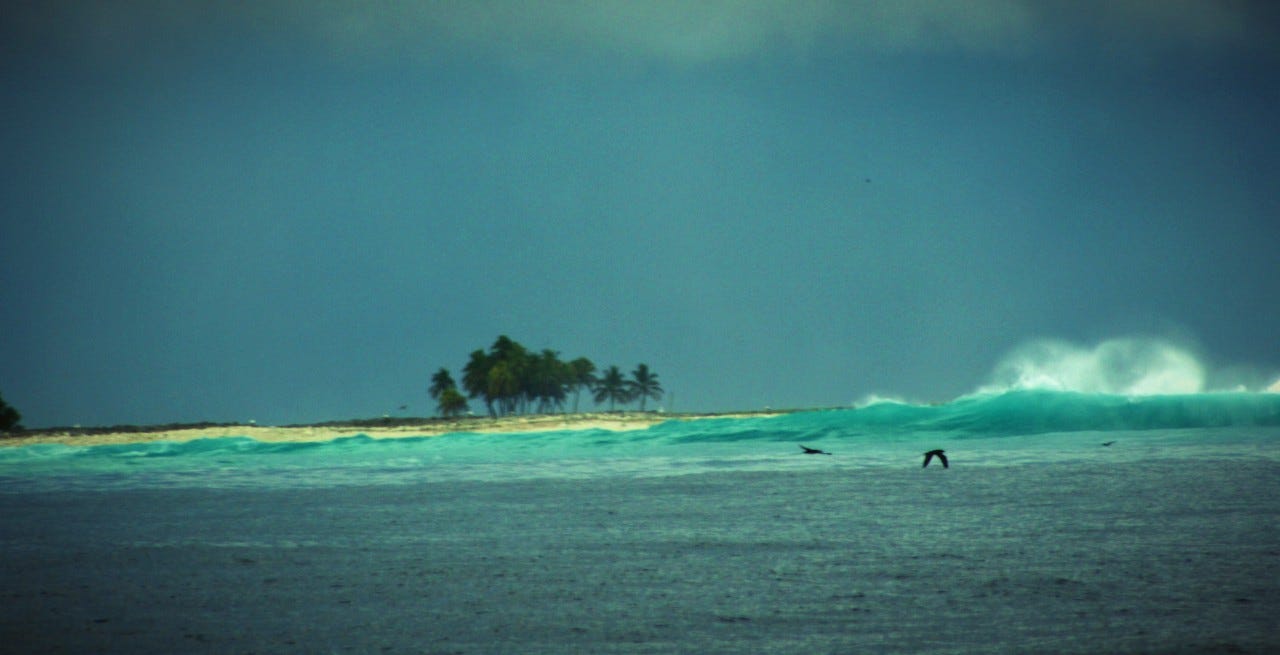 un’isola immaginaria del pacifico