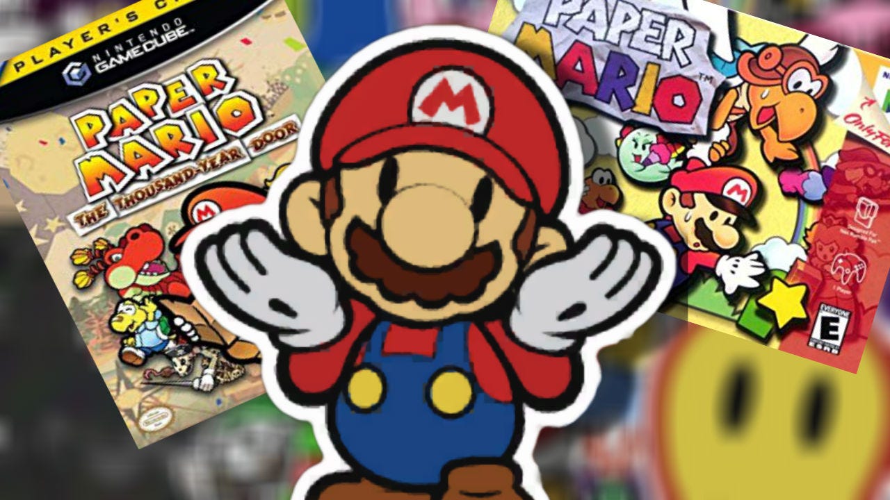 WHY THE NEW DESIGN OF PAPER MARIO DOESN 