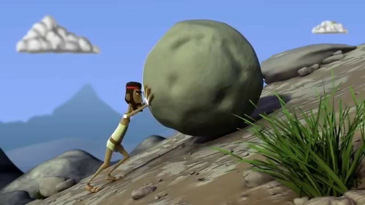 Pushing A Boulder Up A Hill Everyday Can Be Fun… by D. Paul Medium