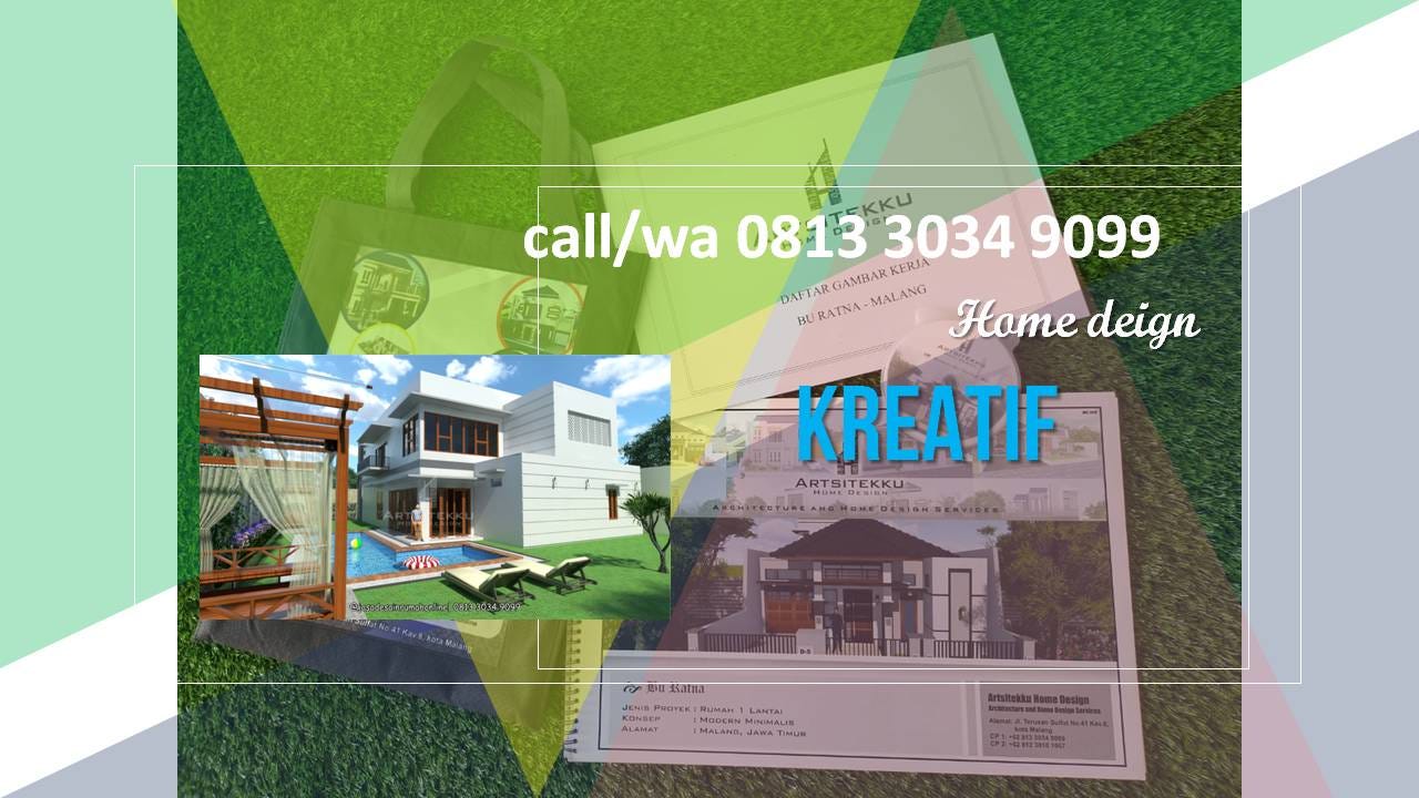 Call Wa 0813 3034 9099 Jasa Rumah Minimalis Lumajang By Jasa Desain Kota Malang Medium