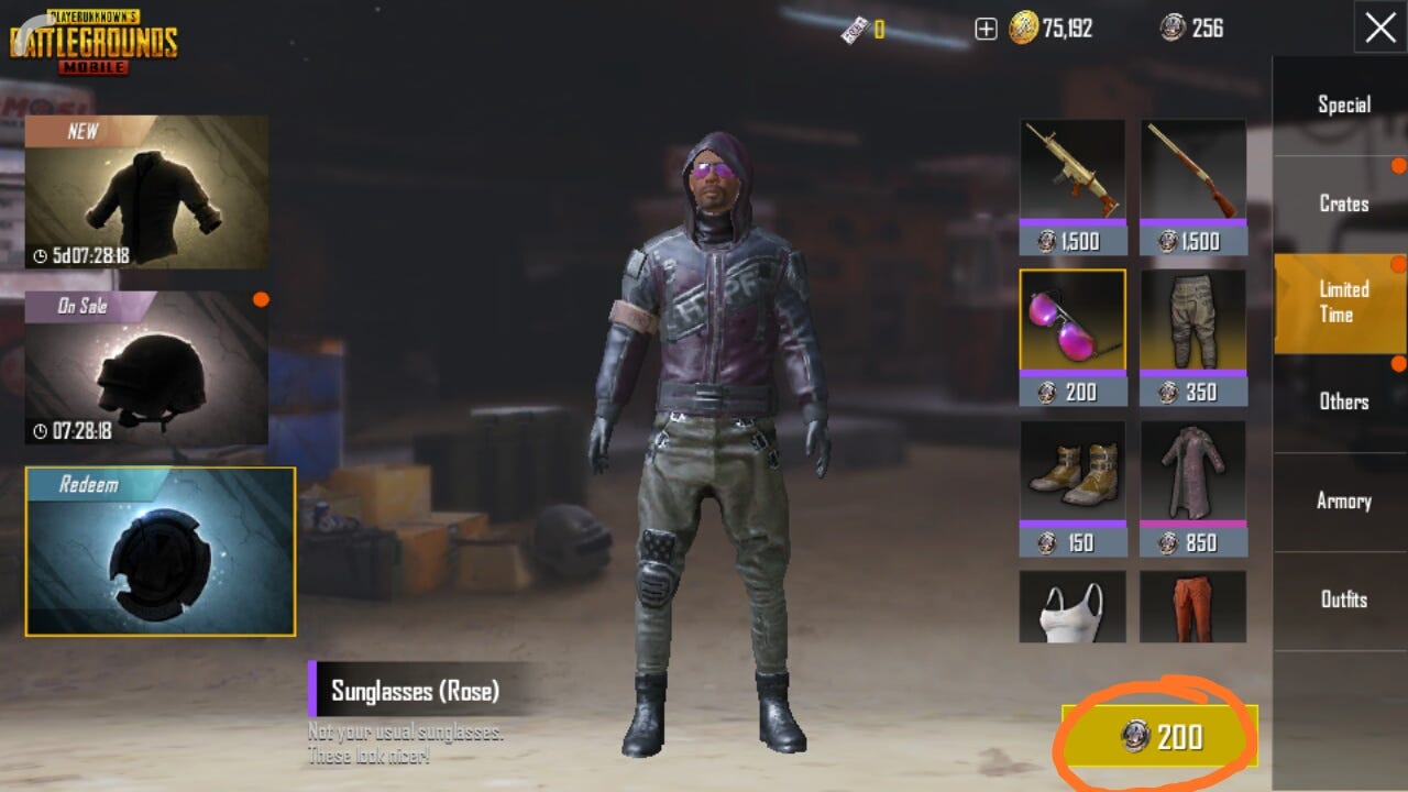 shop pubg