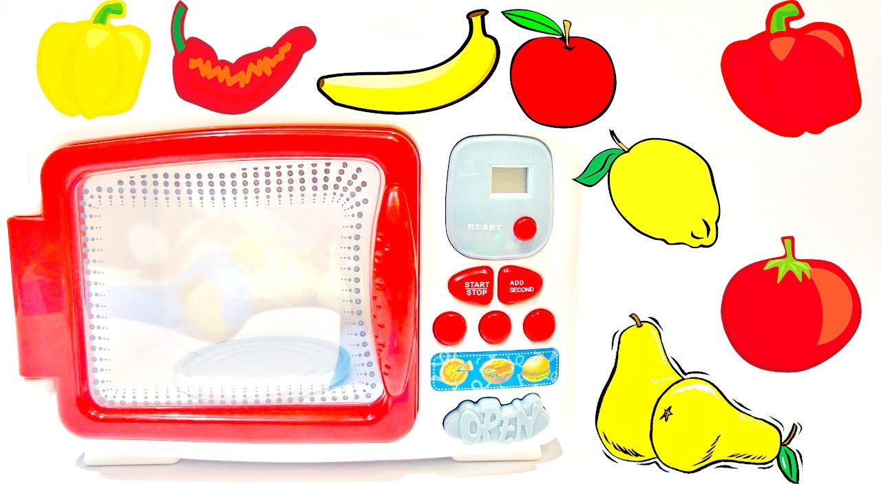 play doh fruits and vegetables