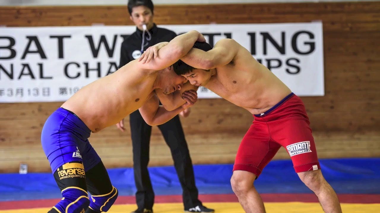 Submission wrestling Clearance