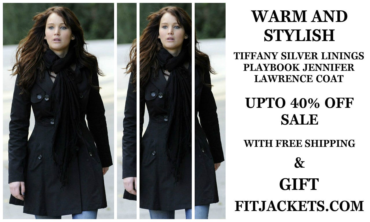 Jennifer Lawrence Silver Linings Playbook Coat Online Sale Up To 54 Off