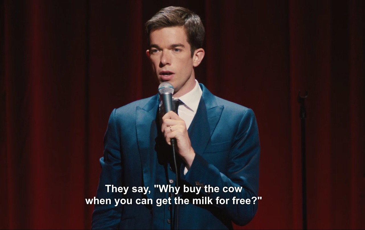 Why Buy The Cow John Mulaney On The Pressures Of Proposal