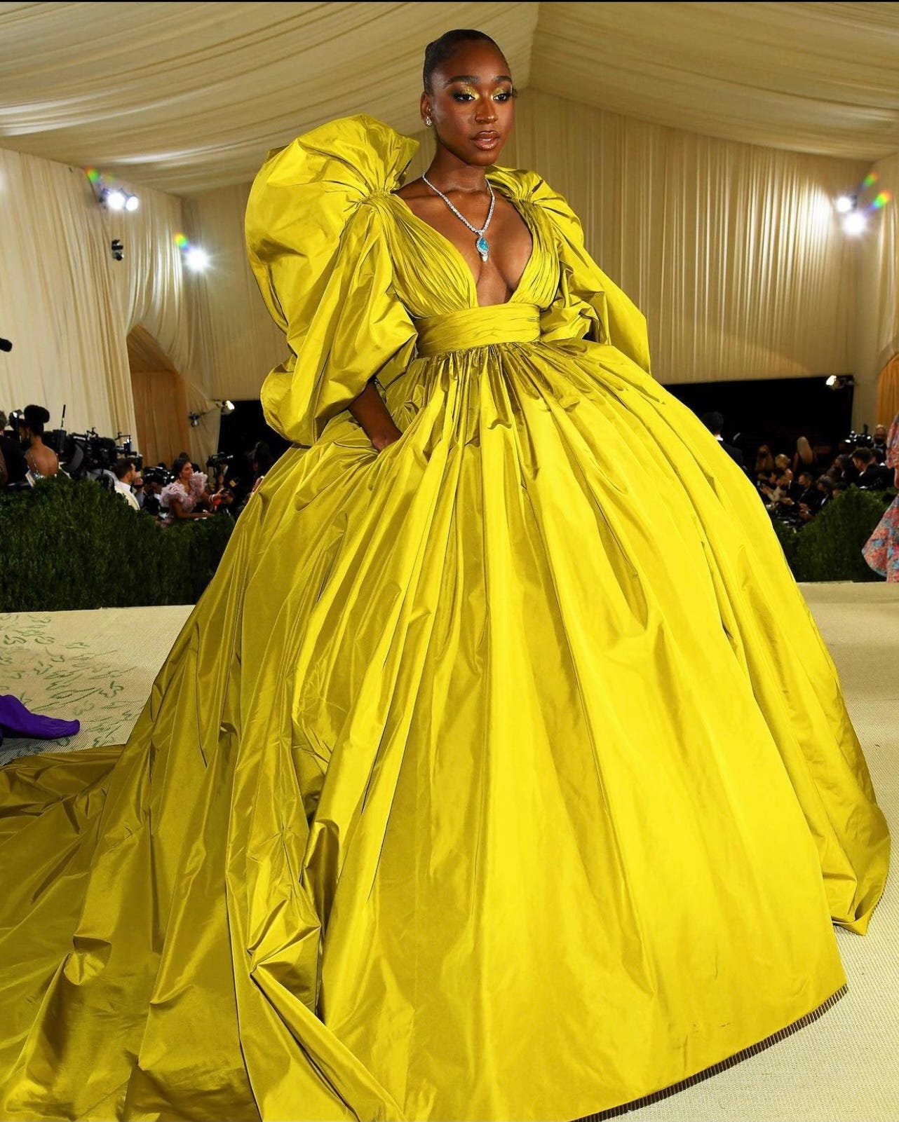 BEST DRESSED 2021 Met Gala but Make it Black by EnJanae’ Taylor The Baldwin Medium