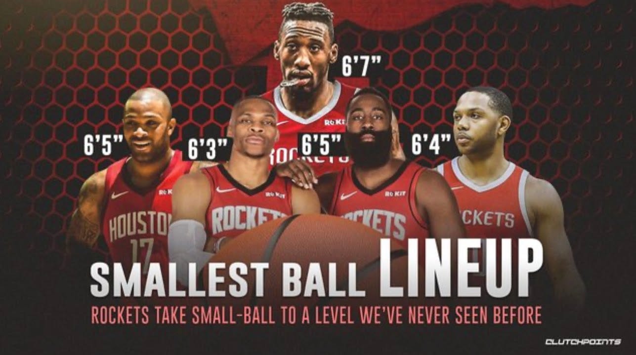 Does Rocket S Small Ball Work For The Past Few Years The Houston By James Christopher Ma Medium