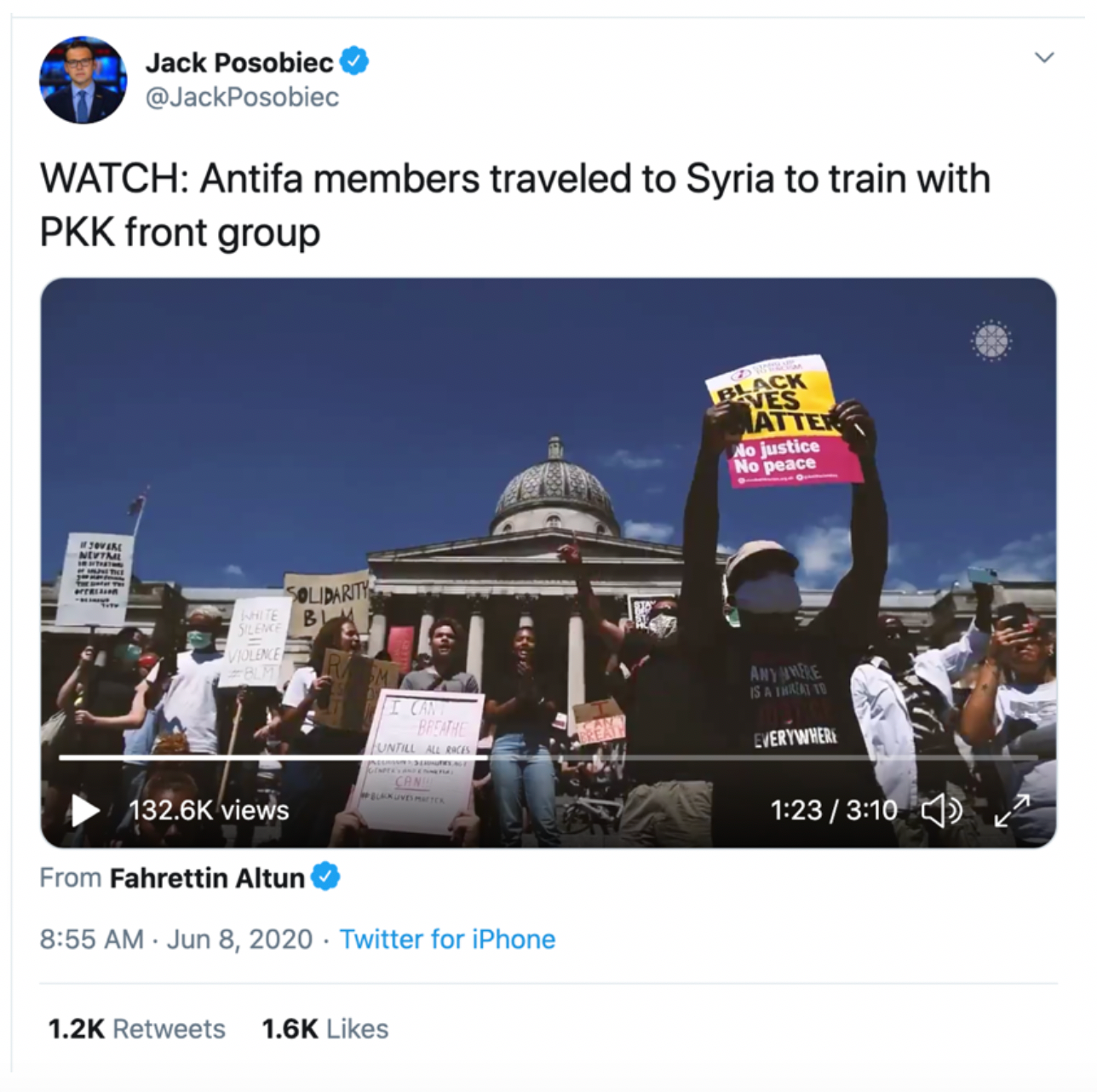 Disinformation About Antifa Provides Fodder For Foreign Propagandists By Dfrlab Dfrlab Medium