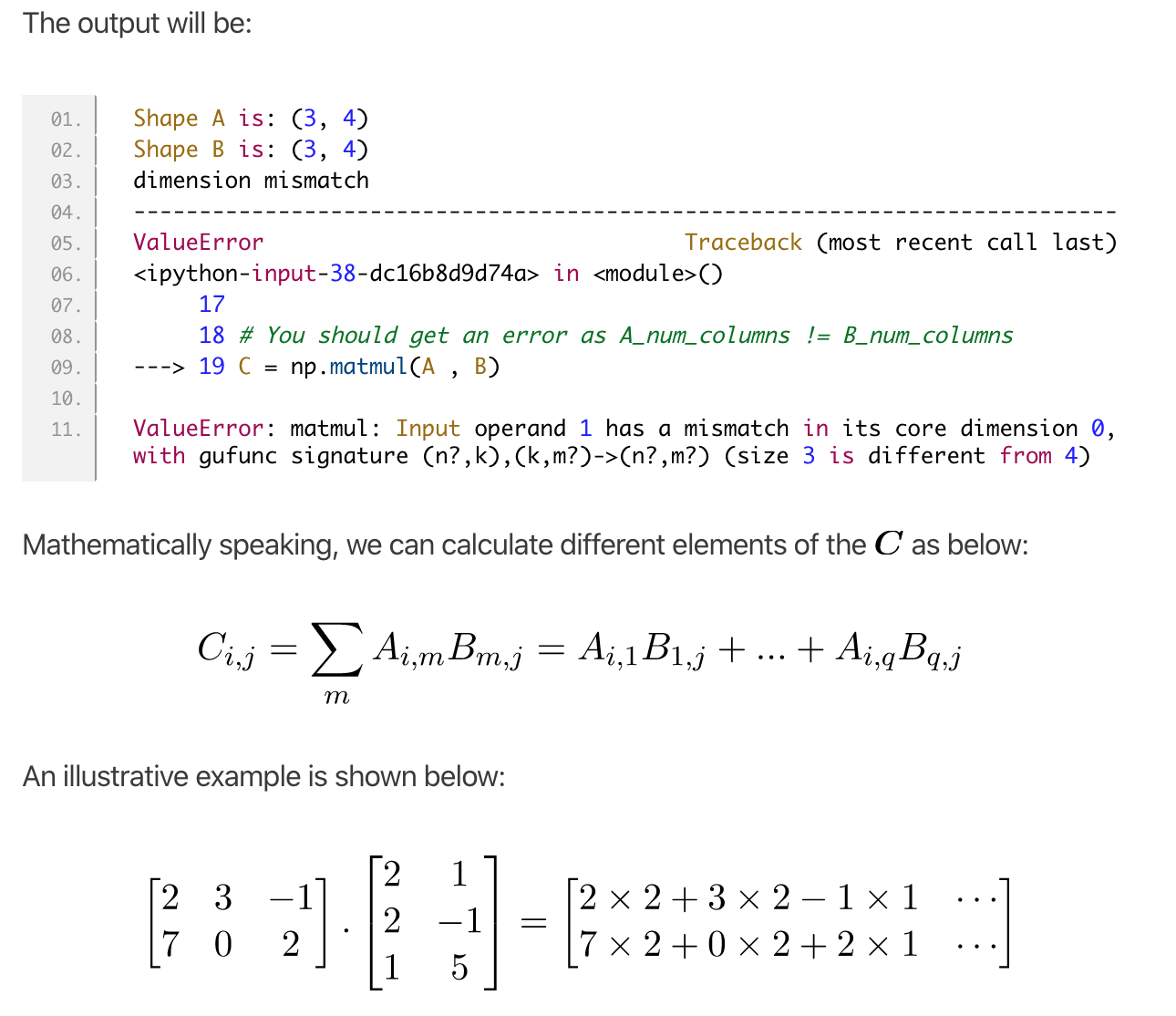 assignment problem matrix python