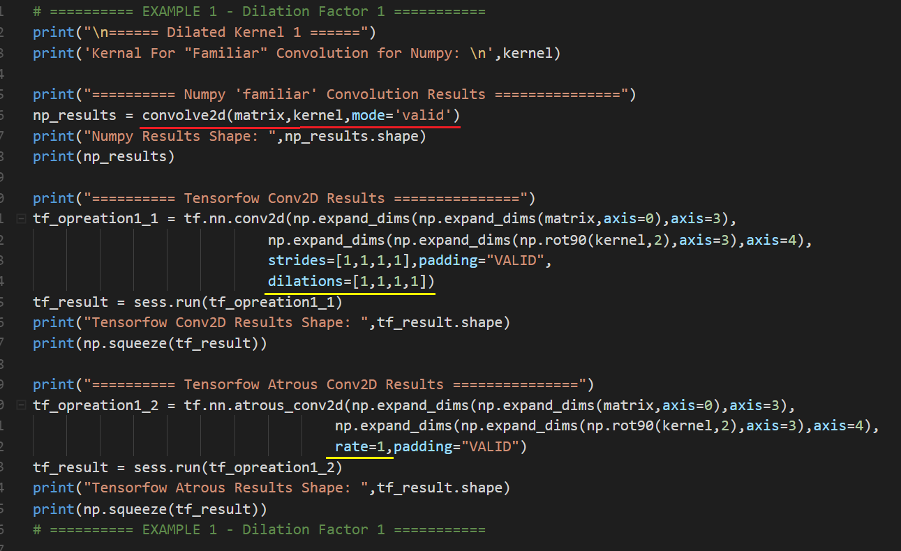 tensorflow simple example python