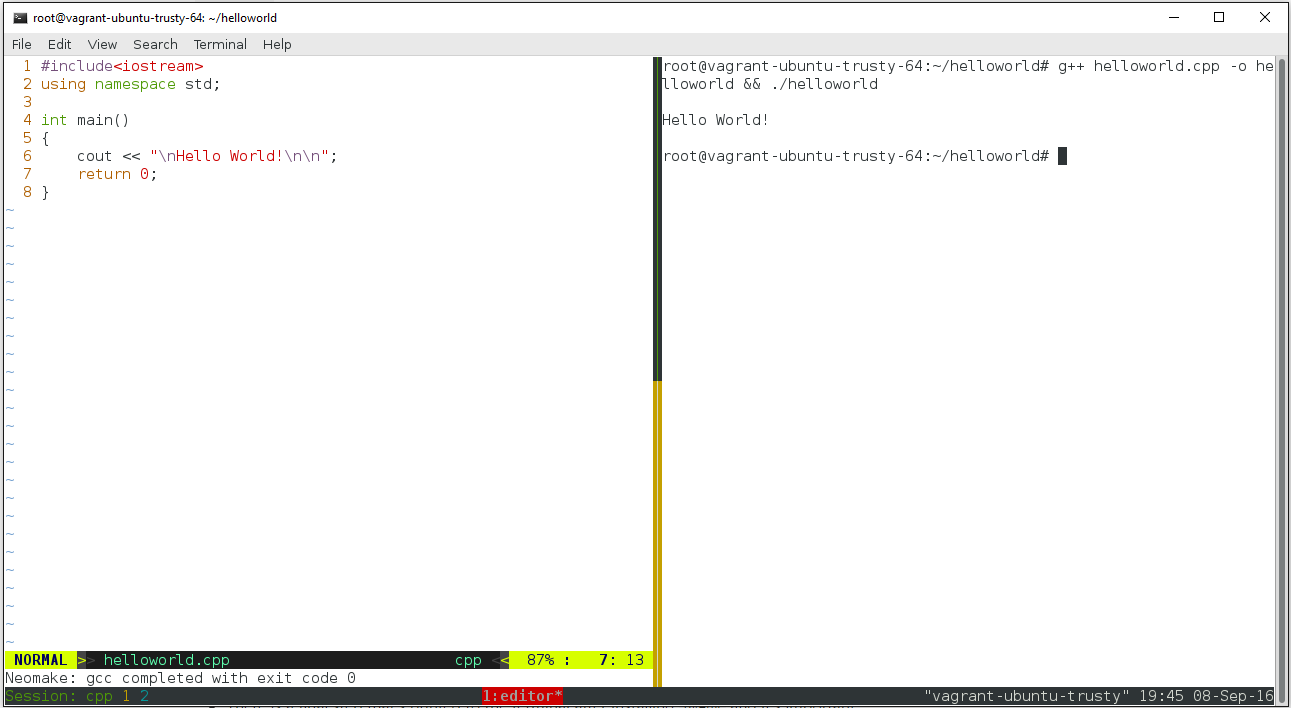 Vim Linux Environment On Windows Search For A Development Environment By Gudmund Vatn Medium Vim Linux Environment On Windows Search For A Development Environment By Gudmund Vatn Medium