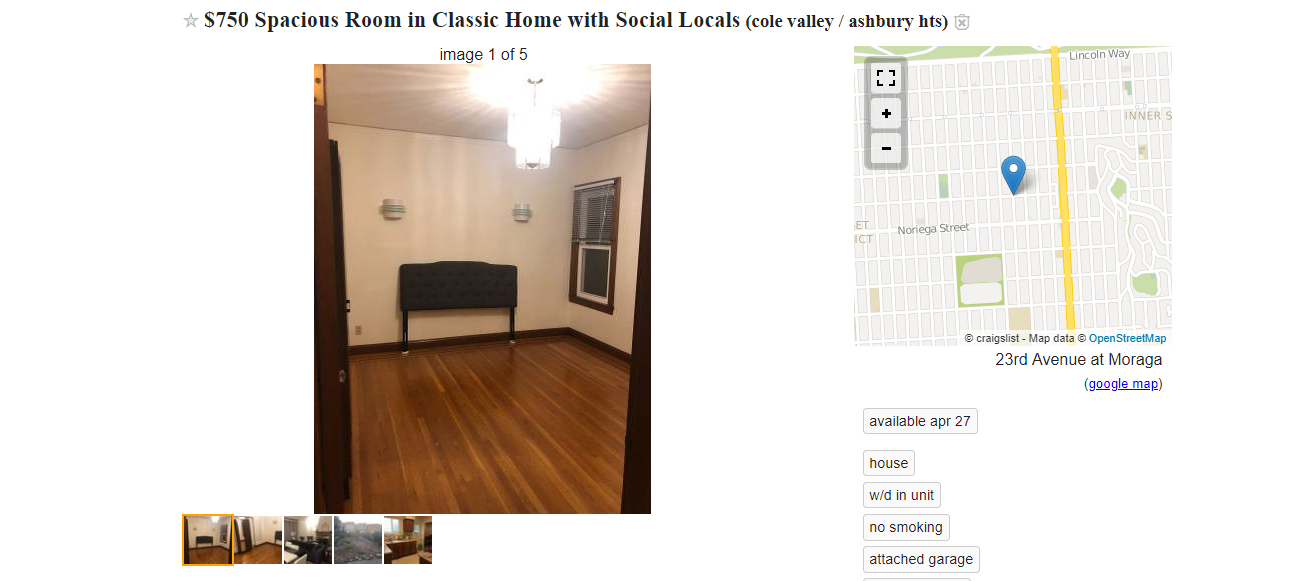 The Sketchiest Bay Area Apartments You Can Rent in May