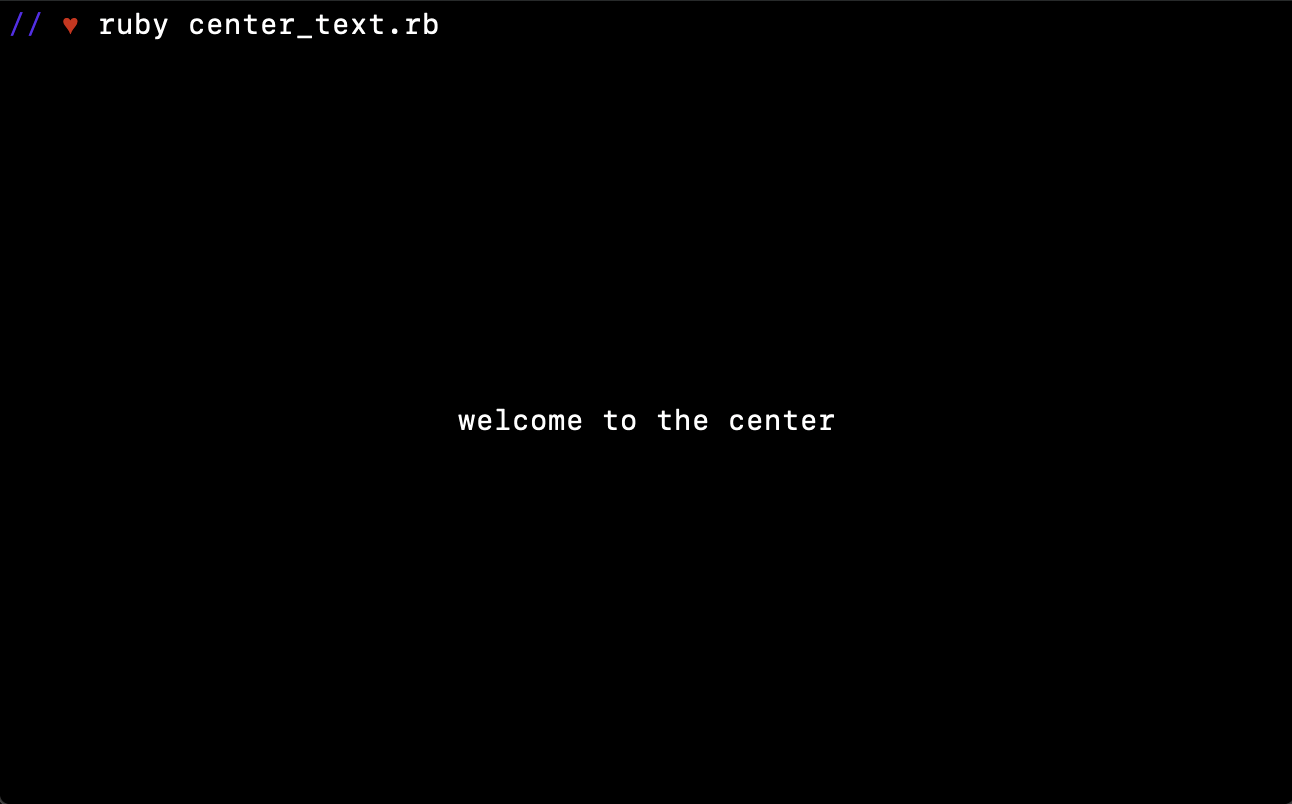 Tty A Ruby Terminal Apps Toolkit By Sacha Frosell Medium