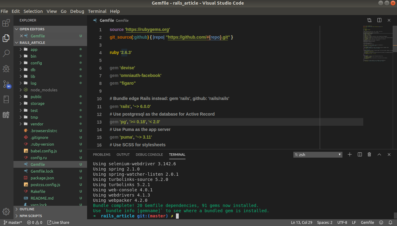 CREATE A RAILS APPLICATION + DEVISE AUTHENTICATION WITH DEPLOYED ON ...