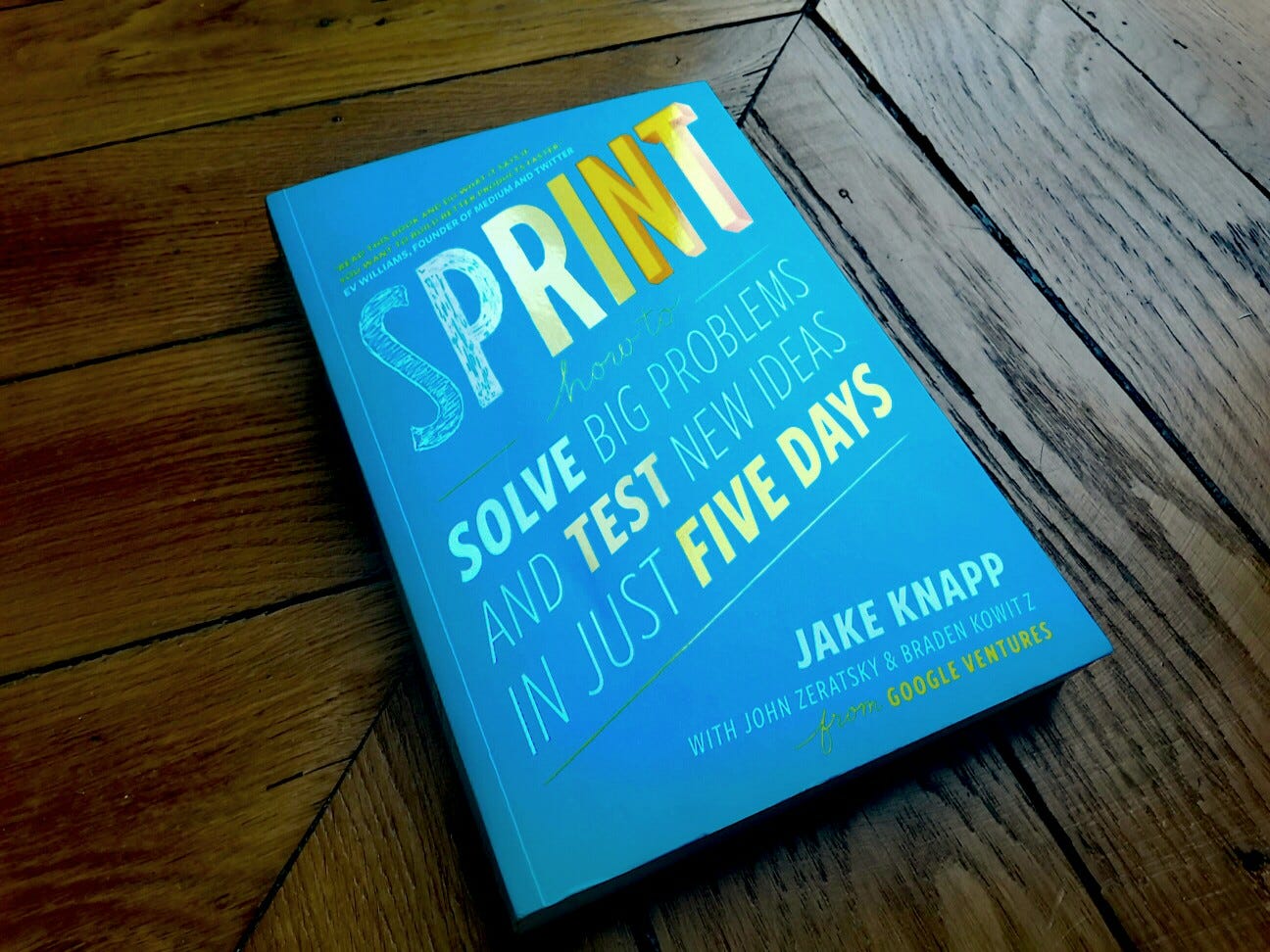 What would you learn if you read the Google Design Sprint Book ?