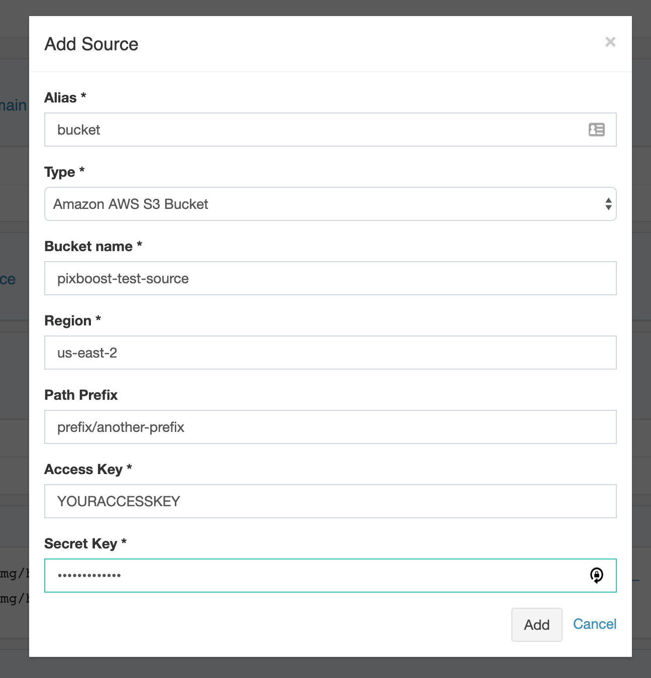 Connect private AWS S3 bucket to Pixboost by Dmitry Pokidov