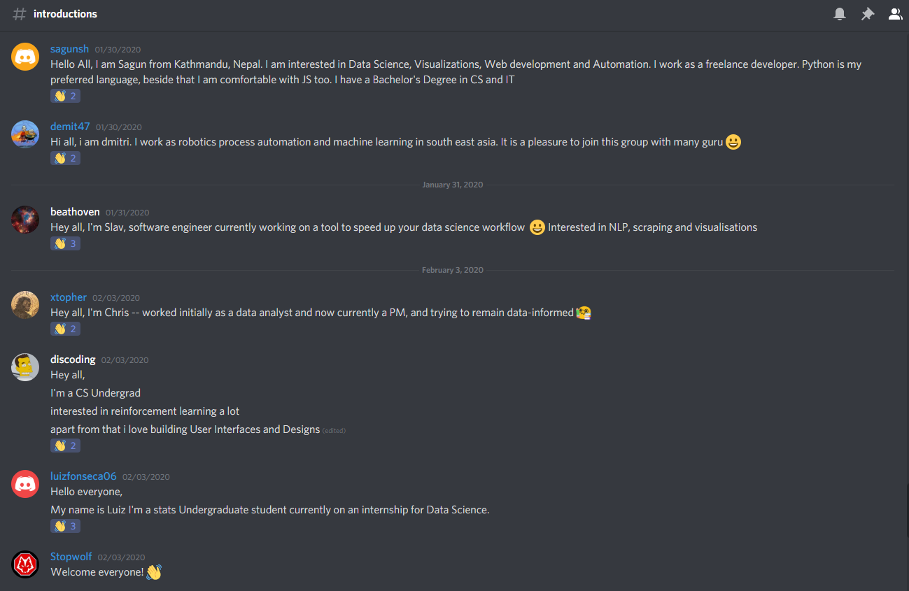 machine learning discord