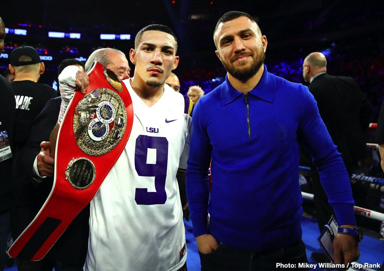 Vasily Lomachenko Vs Teofimo Lopez Fight Poster Looks Great By Boxing News Sep 2020 Medium