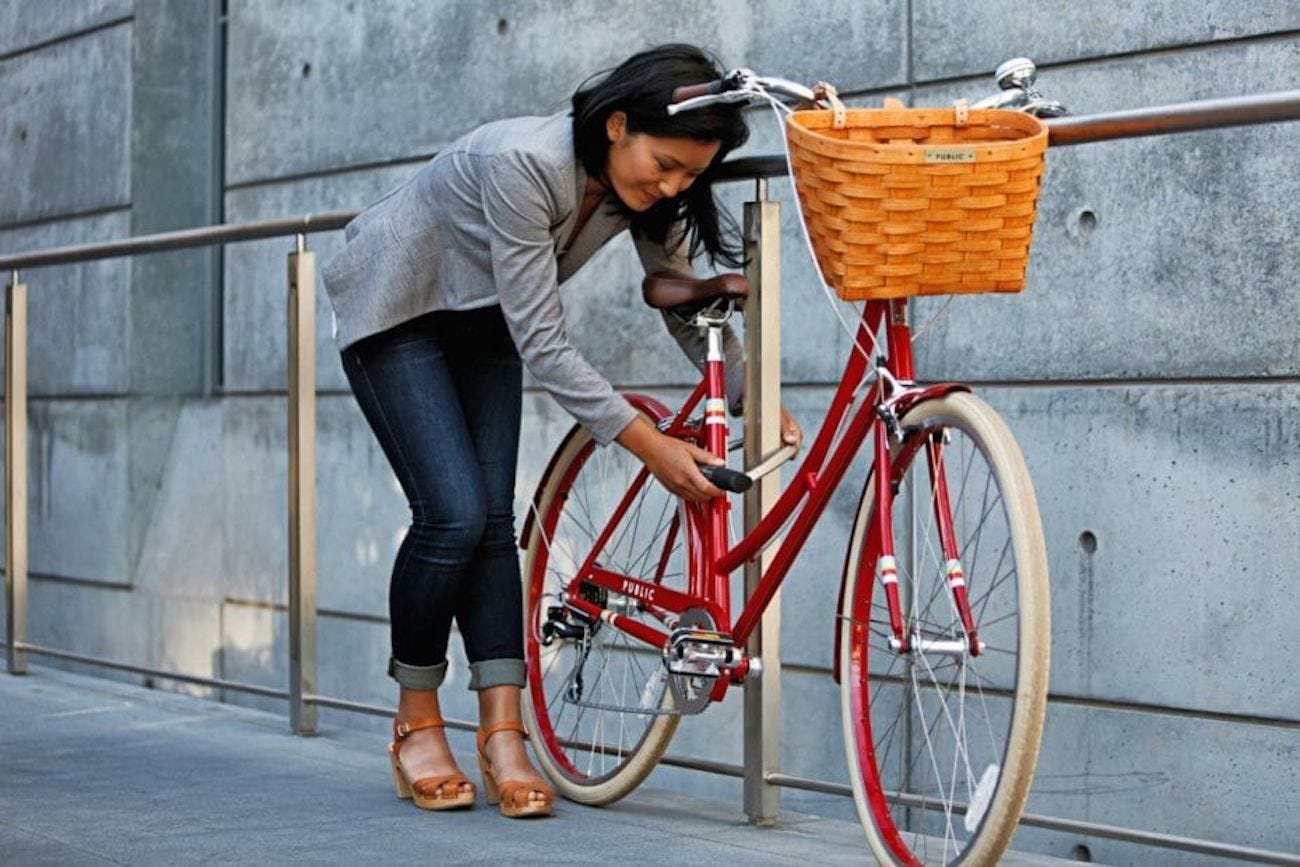 auto lock bike lock