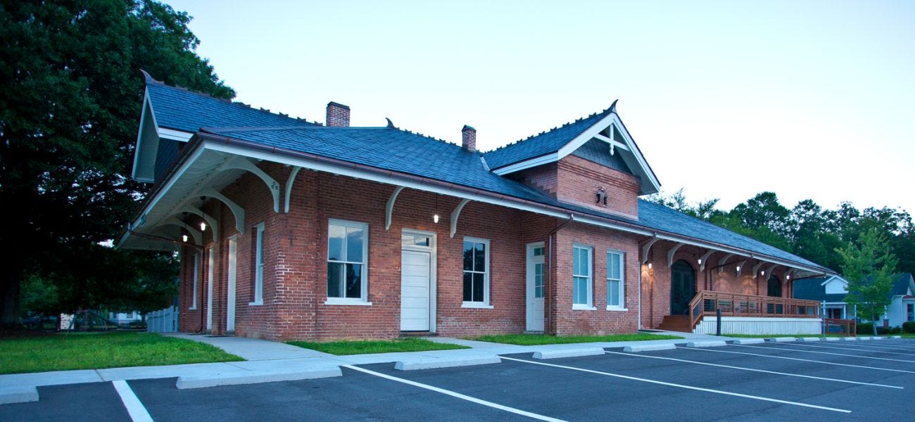 The Town of Elm City, NC Train Depot Community Center by Town of Elm