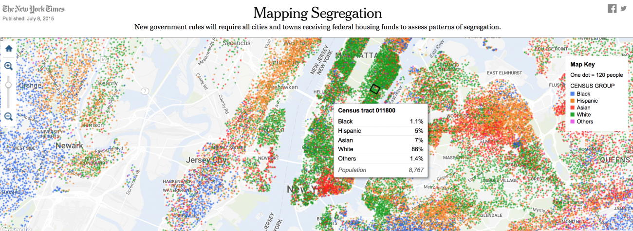 New York Times Racial Map A2: Static Visualization Critique | by Sunny Cui | Medium New York Times Racial Map A2: Static Visualization Critique | by Sunny Cui | Medium
