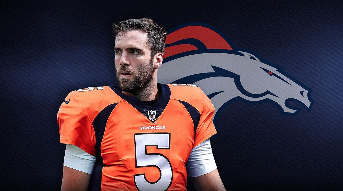 joe flacco broncos jersey numbers