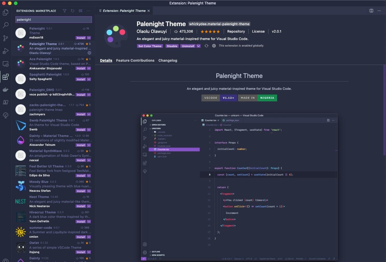 15 Best VSCODE Themes For Dark Mode Awesomeness by Ann Adaya For