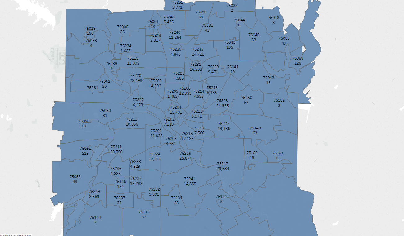 The State of Crime in Dallas TheMap Medium