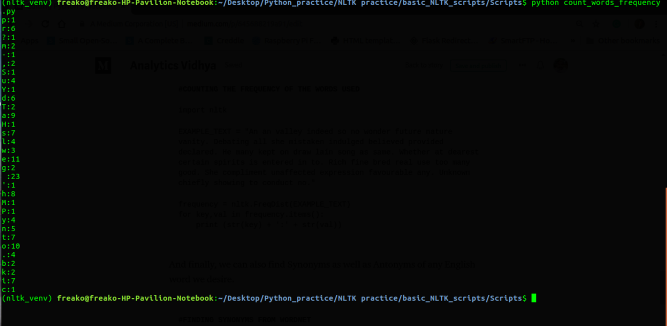 Python’s Natural Language Tool Kit (NLTK) Tutorial: Part - 1 | by Ishan ...