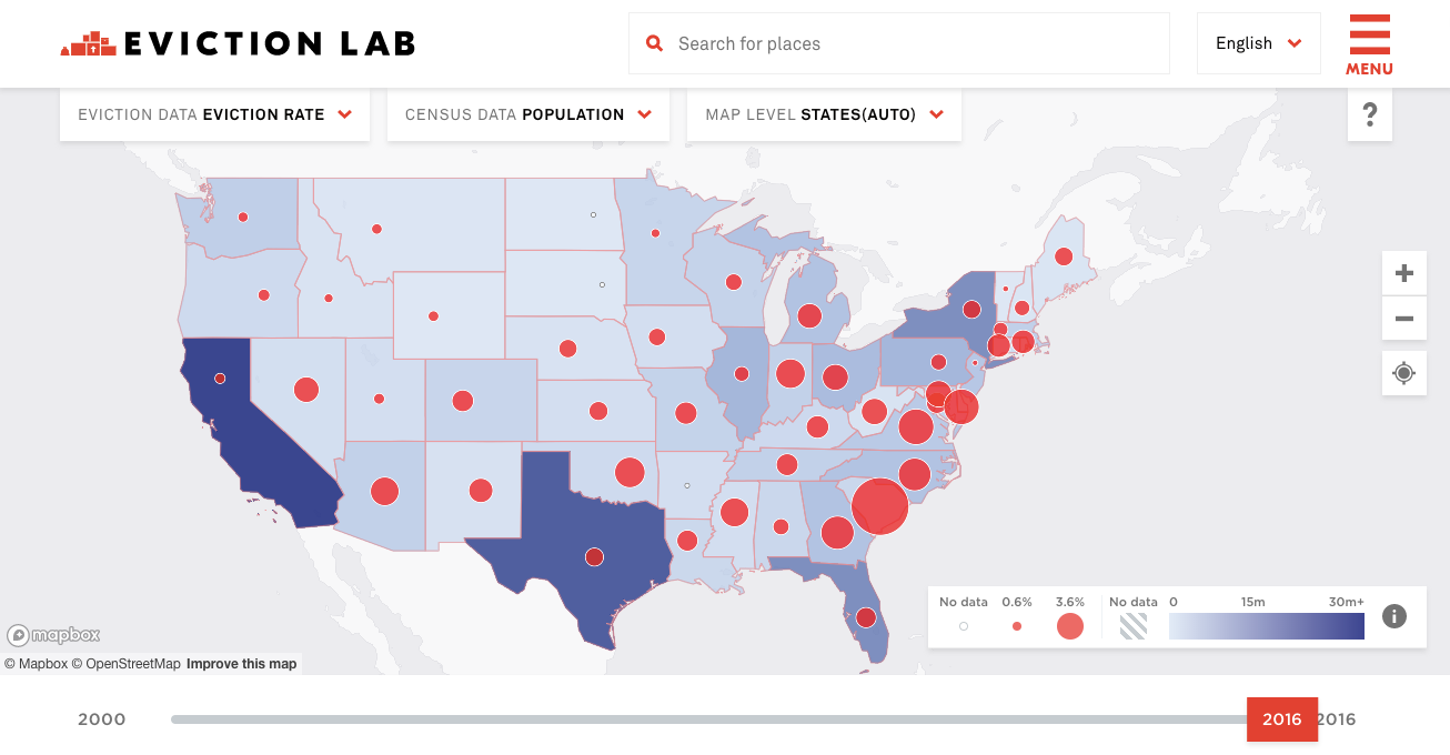 Mapping nationwide evictions How we built it by Mapbox maps for