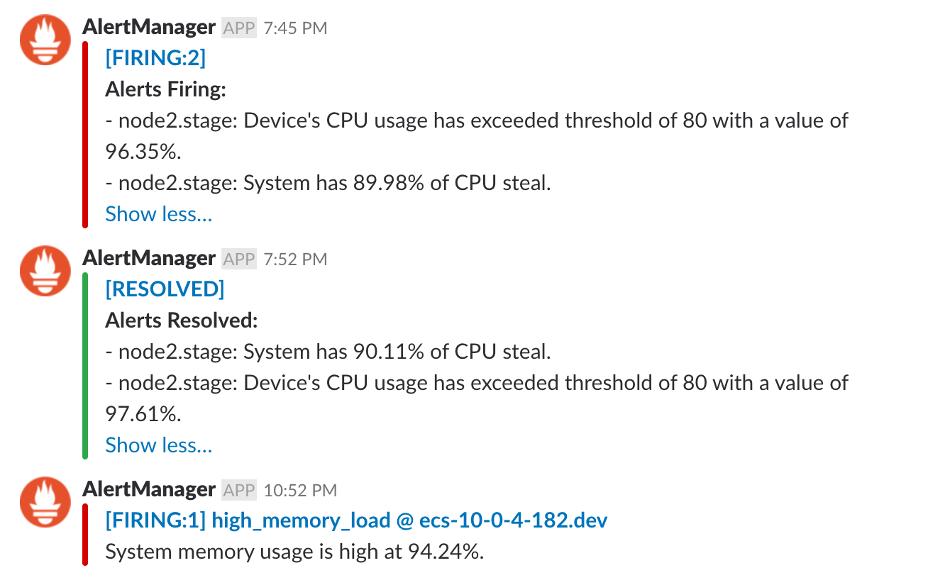 Better Slack alerts from Prometheus by Roman Vynar The Quiq Blog