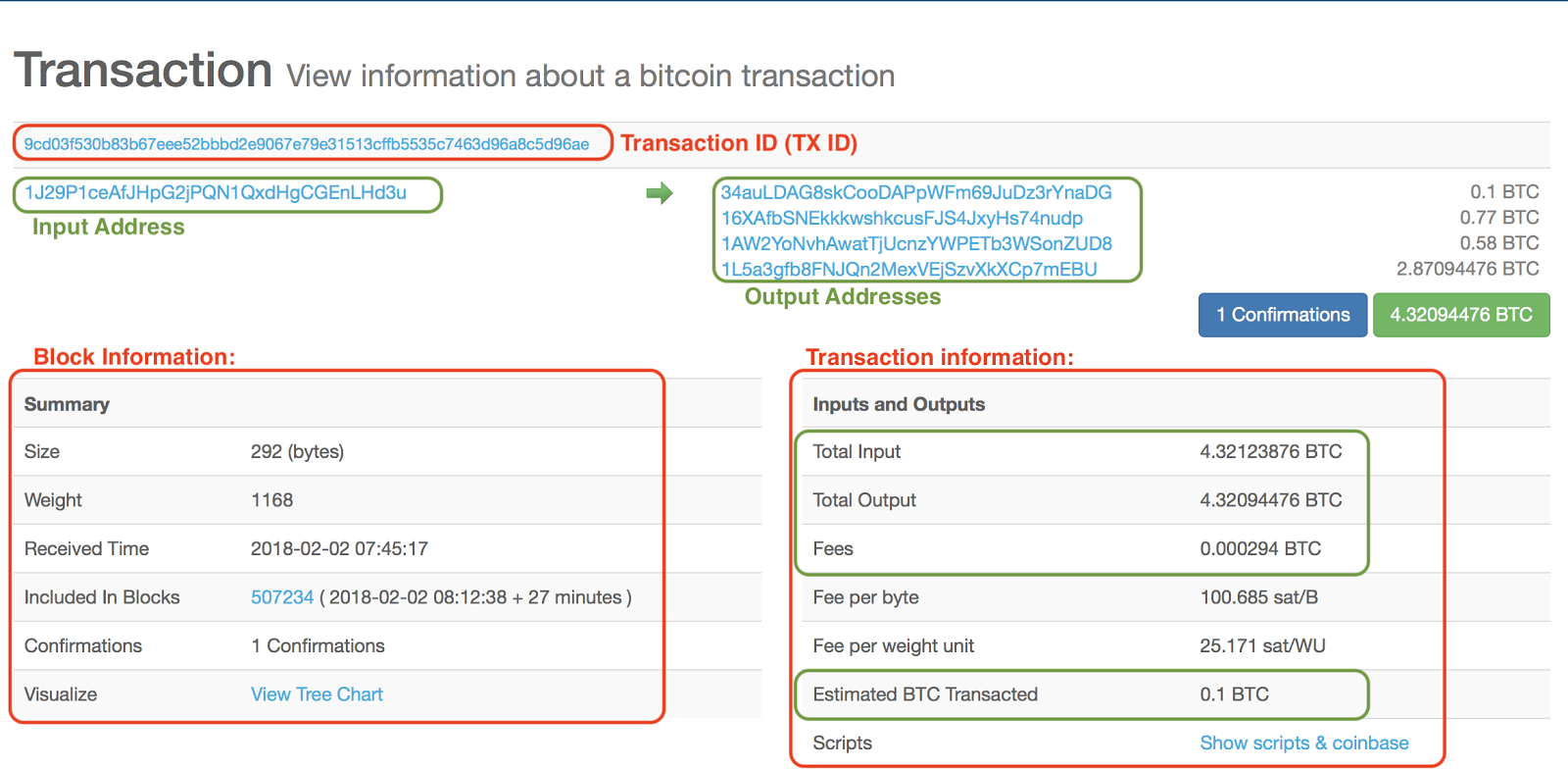 bitcoin transactions public