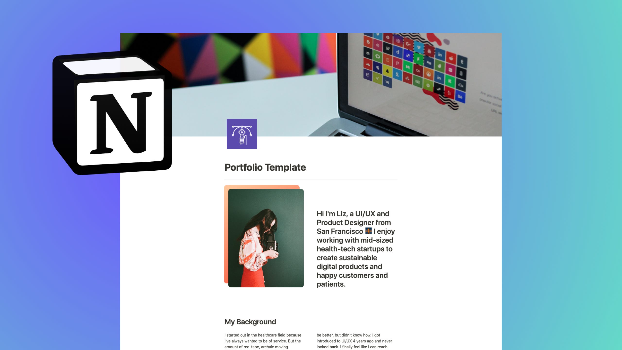 The Quickest Way To Create Your Ui Ux Portfolio Using Notion