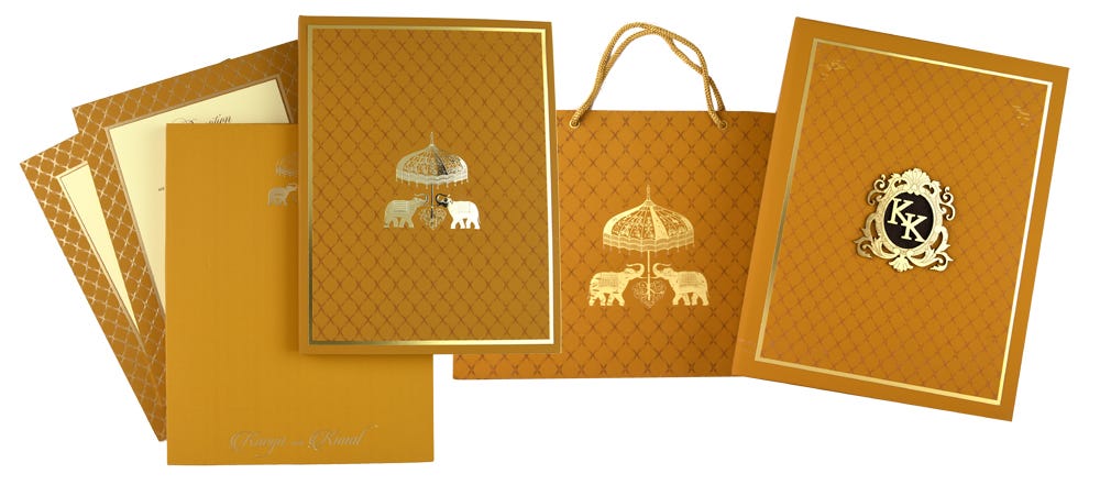Laser Cut Indian Wedding Cards Indian Wedding Store Medium