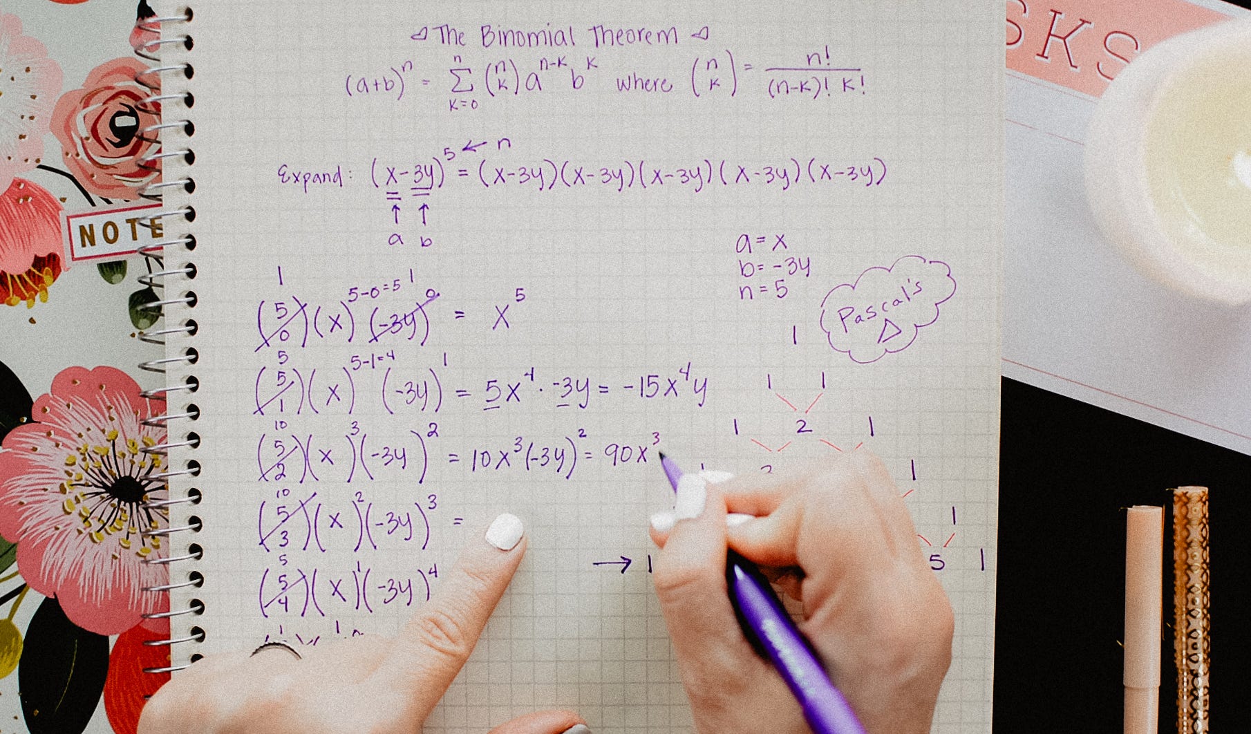 The Binomial Theorem Explained With A Special Splash Of Pascal S By Brett Berry Math Hacks Medium